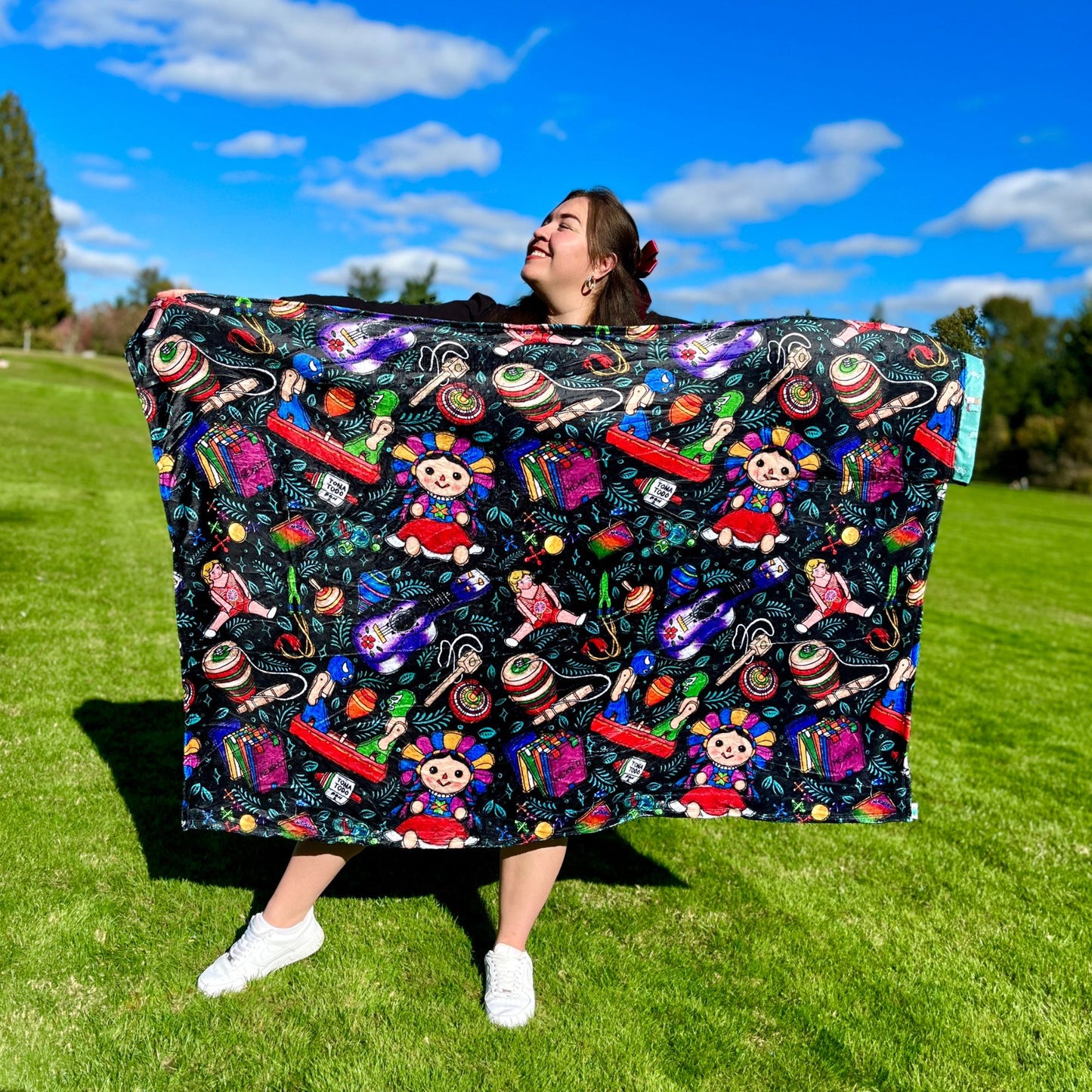 Toys Pattern: 2 in-1 Cozy Blanket Backpack | Mexican Cobichila | Teporingo