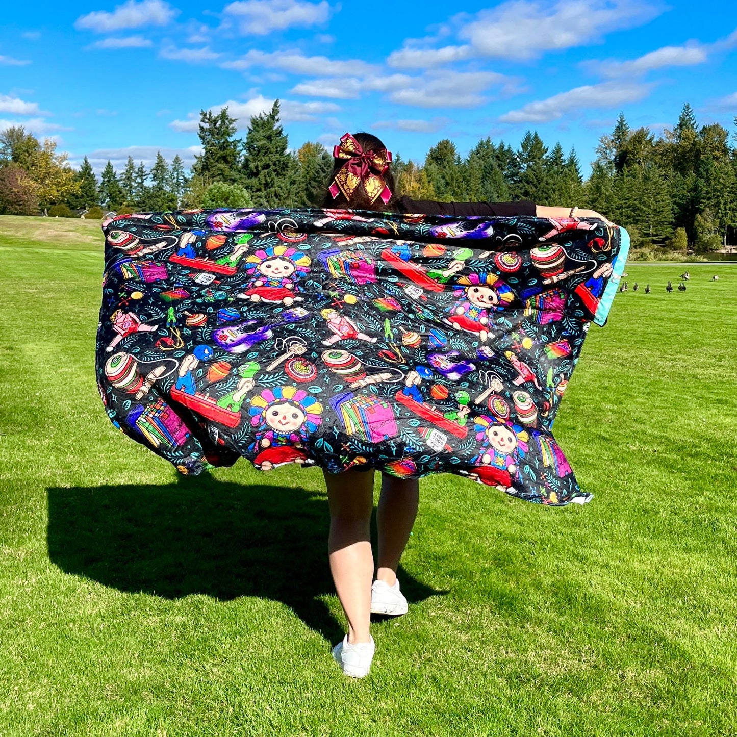 Toys Pattern: 2 in-1 Cozy Blanket Backpack | Mexican Cobichila | Teporingo