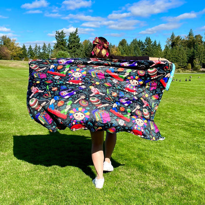 Toys Pattern: 2 in-1 Cozy Blanket Backpack | Mexican Cobichila | Teporingo