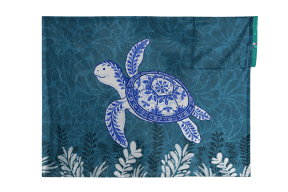 Tortuga: 2 in 1 Cobija-Mochila Calientita | Cobichila | Teporingo