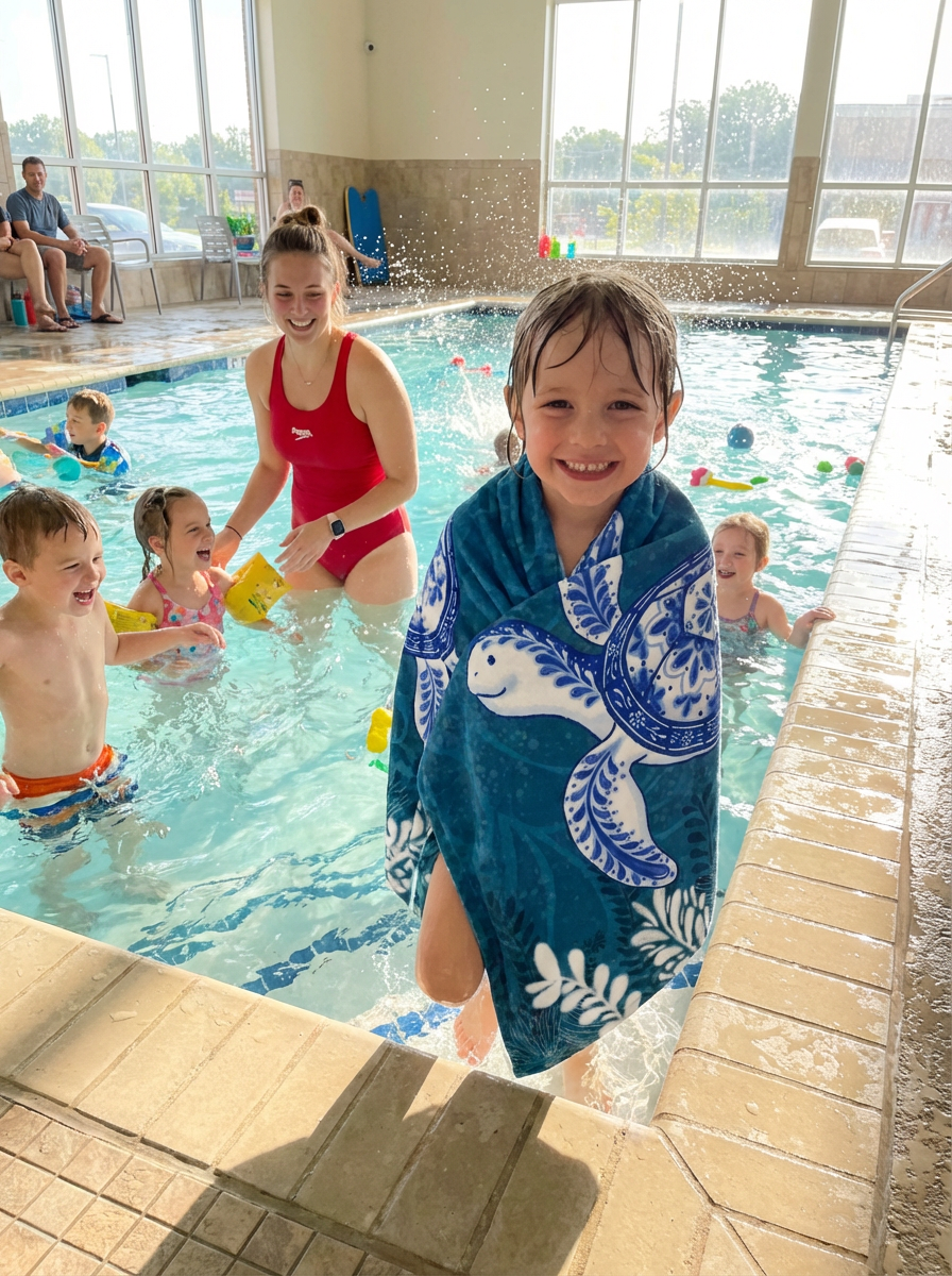 Sea Turtle: 2-in-1 Beach Towel Backpack | Mexican Mochitoalla | Teporingo