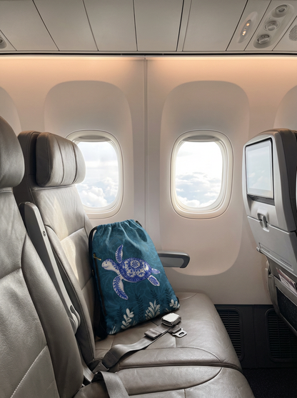 Sea Turtle: 2-in-1 Cozy Blanket Backpack | Mexican Cobichila | Teporingo