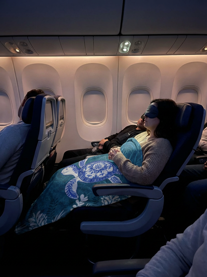 Sea Turtle: 2-in-1 Cozy Blanket Backpack | Mexican Cobichila | Teporingo